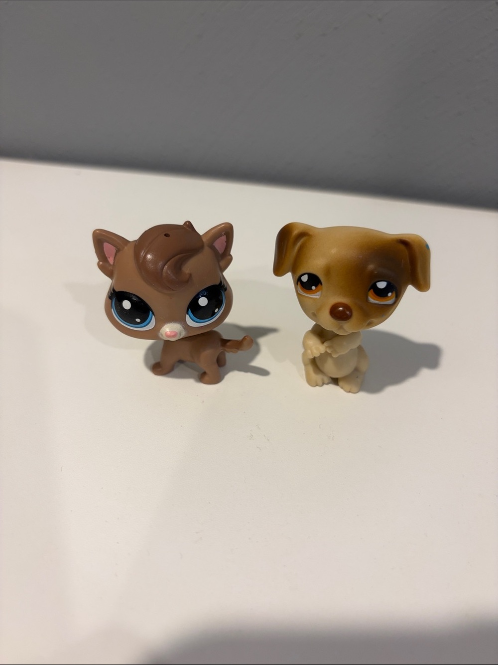 Littlest Pet Shop set of 2 1 dog #109, and cat #178